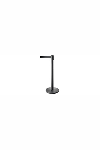 [CTO-1634/001] Abgrenzungspfosten Contacto (schwarz) 200cm