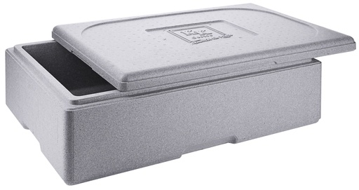 [CTO-6832/200] Thermobox Contacto aus grauem EPS für Gastronorm-Behälter (23.5, 200mm)