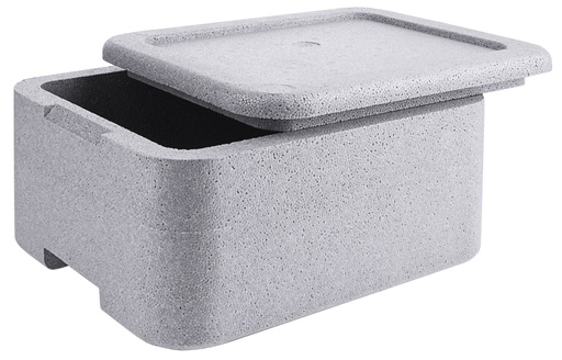 [CTO-6833/145] Thermobox Contacto für Menüschalen aus grauem EPS (145mm)