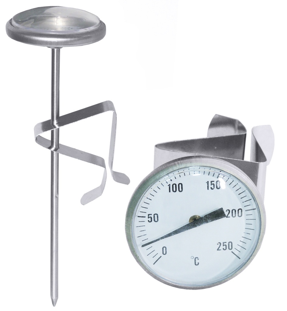 Fritteusenthermometer Contacto 0°C bis +250°C