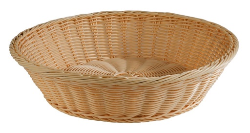 [APS-40144] Tisch APS -/Buffetkörbe 'Economic', rund (39cm, 100mm, helbeige)
