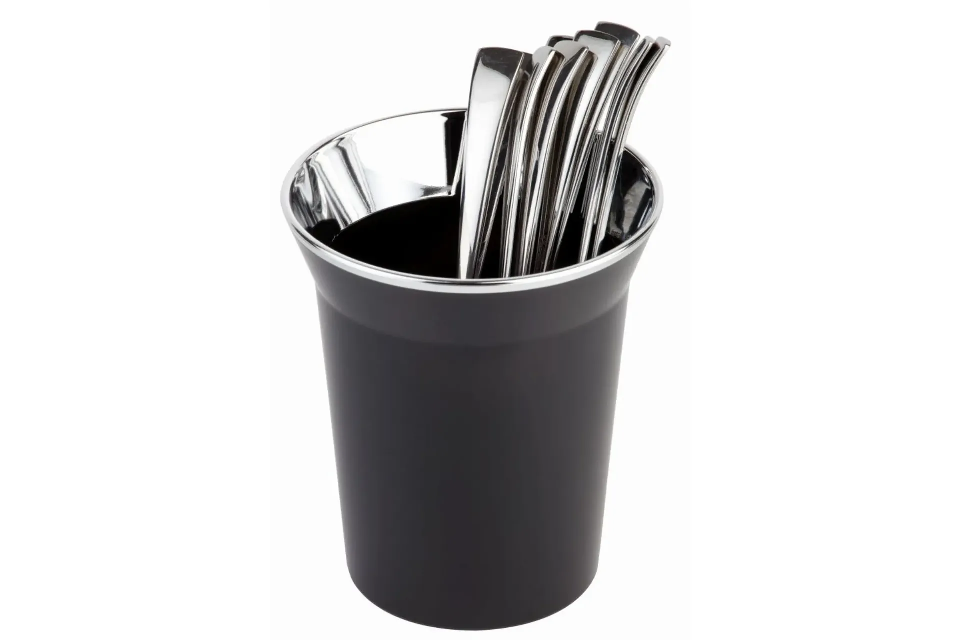 Tischreste-/ Besteckbehälter TOP CHROME APS ∅ 13cm