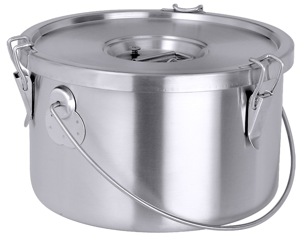 Transportbehälter isoliert aus Edelstahl 18/10