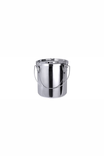 [CTO-3011/010] Transporteimer Contacto mit Deckel aus Edelstahl (24cm, 250mm, 10.5)