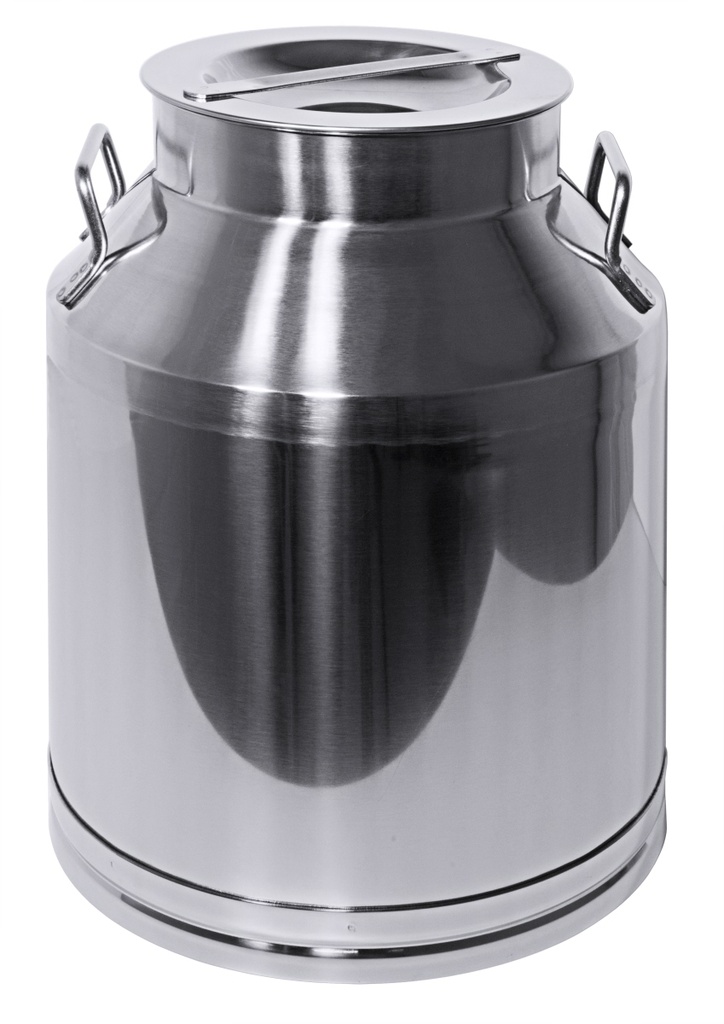 Transportkanne mit Deckel aus Edelstahl 18/10