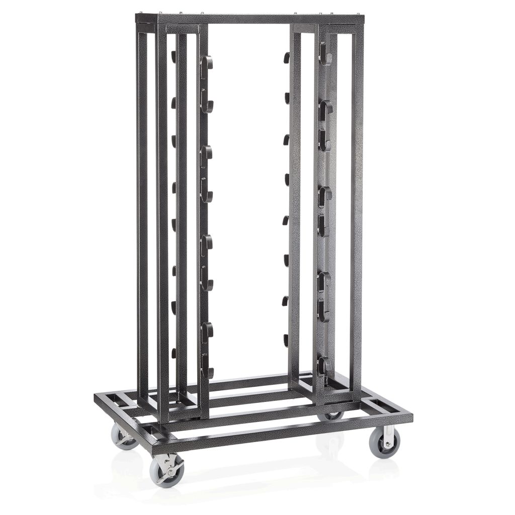 Transportwagen für 16 Abgrenzungspfosten