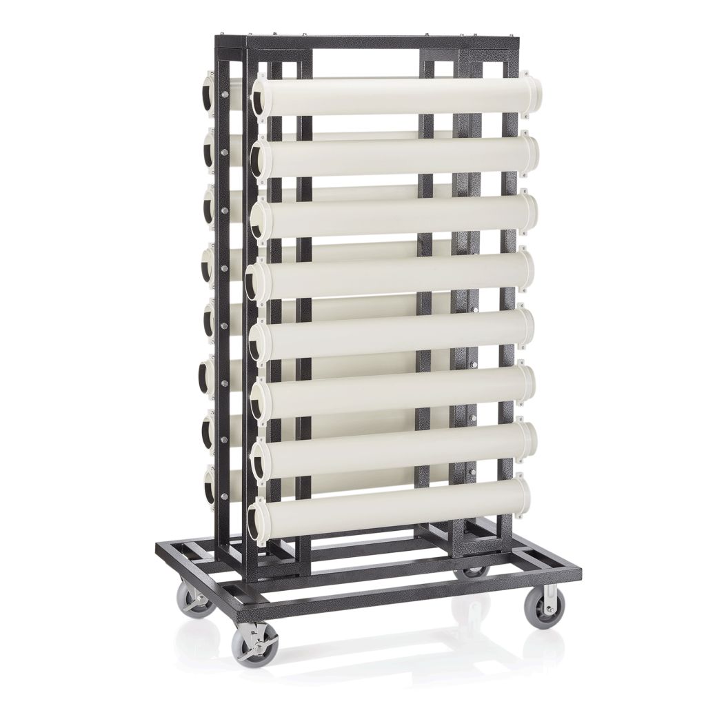 Transportwagen für 16 Abgrenzungspfosten