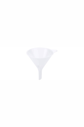 [CTO-5425/140] Trichter Contacto aus weißem hochdichten Polyethylen (13cm, 165mm, 0.55)