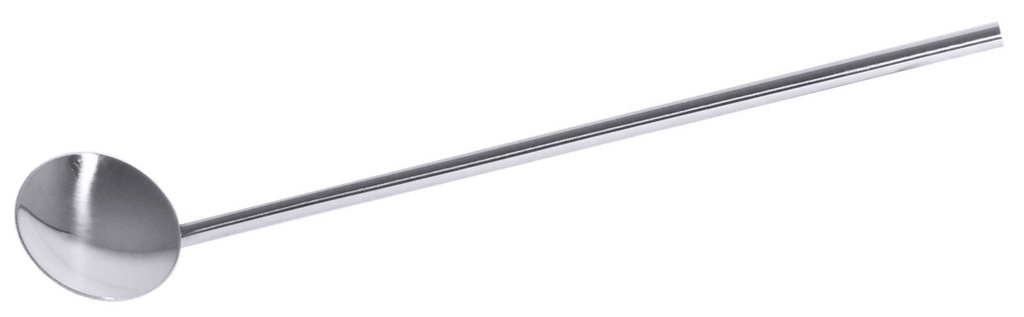 Trinkhalmlöffel Contacto 19cm aus Edelstahl
