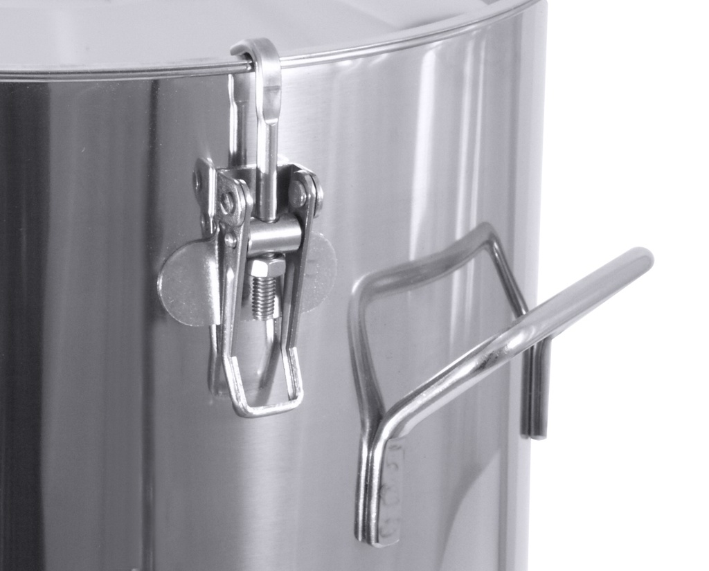 Behälter 3008/ mit Deckel aus Edelstahl 18/10