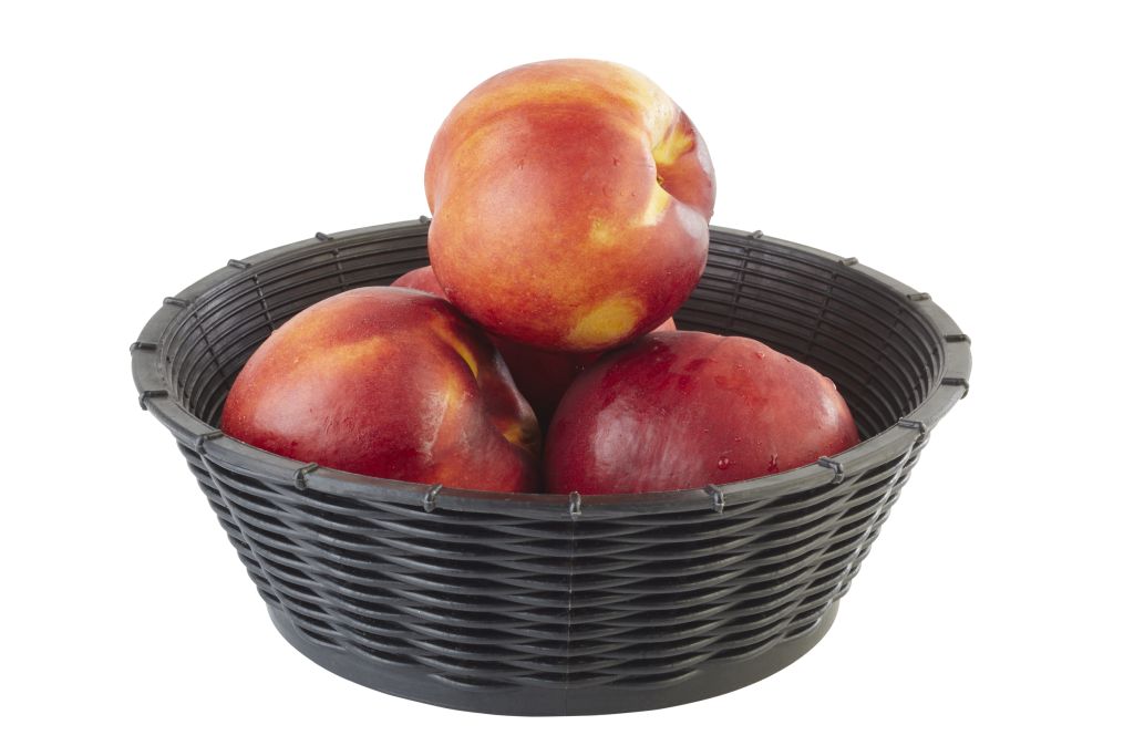 Buffetkorb 'Wicker Look', rund