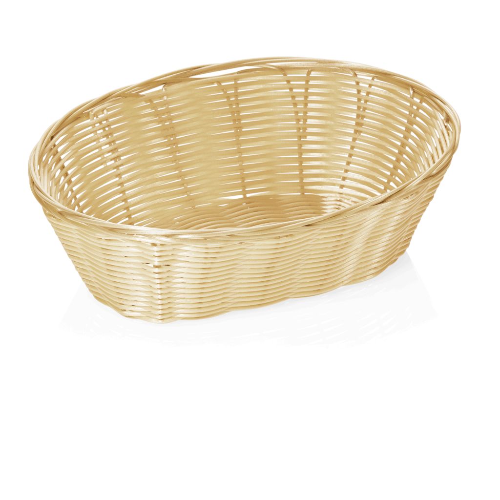 Buffetkorb oval 24x17,5cm aus Polypropylen