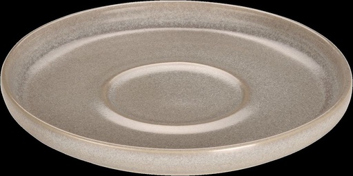 [BAU-7 01 6901 91 000324] Untertassen ELEMENTS (205g, 143mm, 18mm, sand)