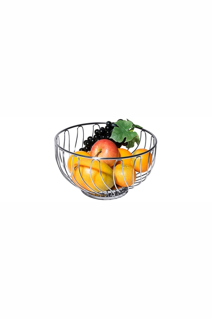 Obstkorb Contacto rund 24,5cm aus Edelstahl 