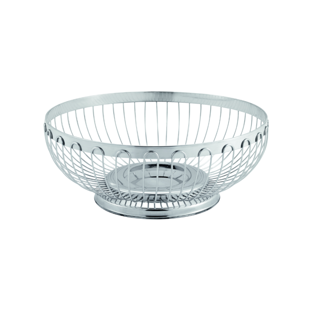 Buffetkorb rund Ø 21cm aus Chromnickelstahl