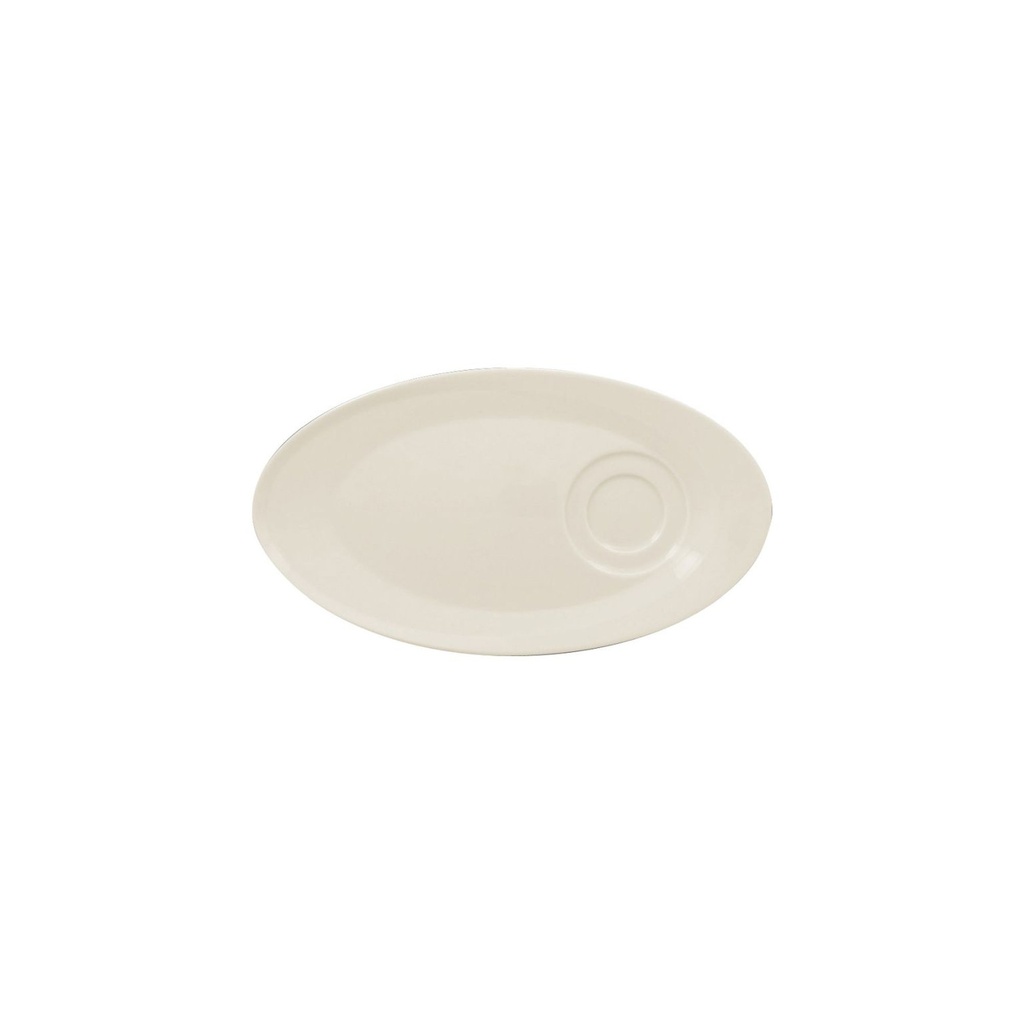 Untertasse, oval GIRO RAK Porzellan