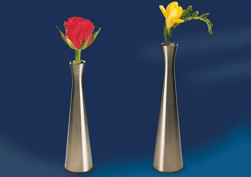 [APS-4015] Vase APS im Edelstahl-Look