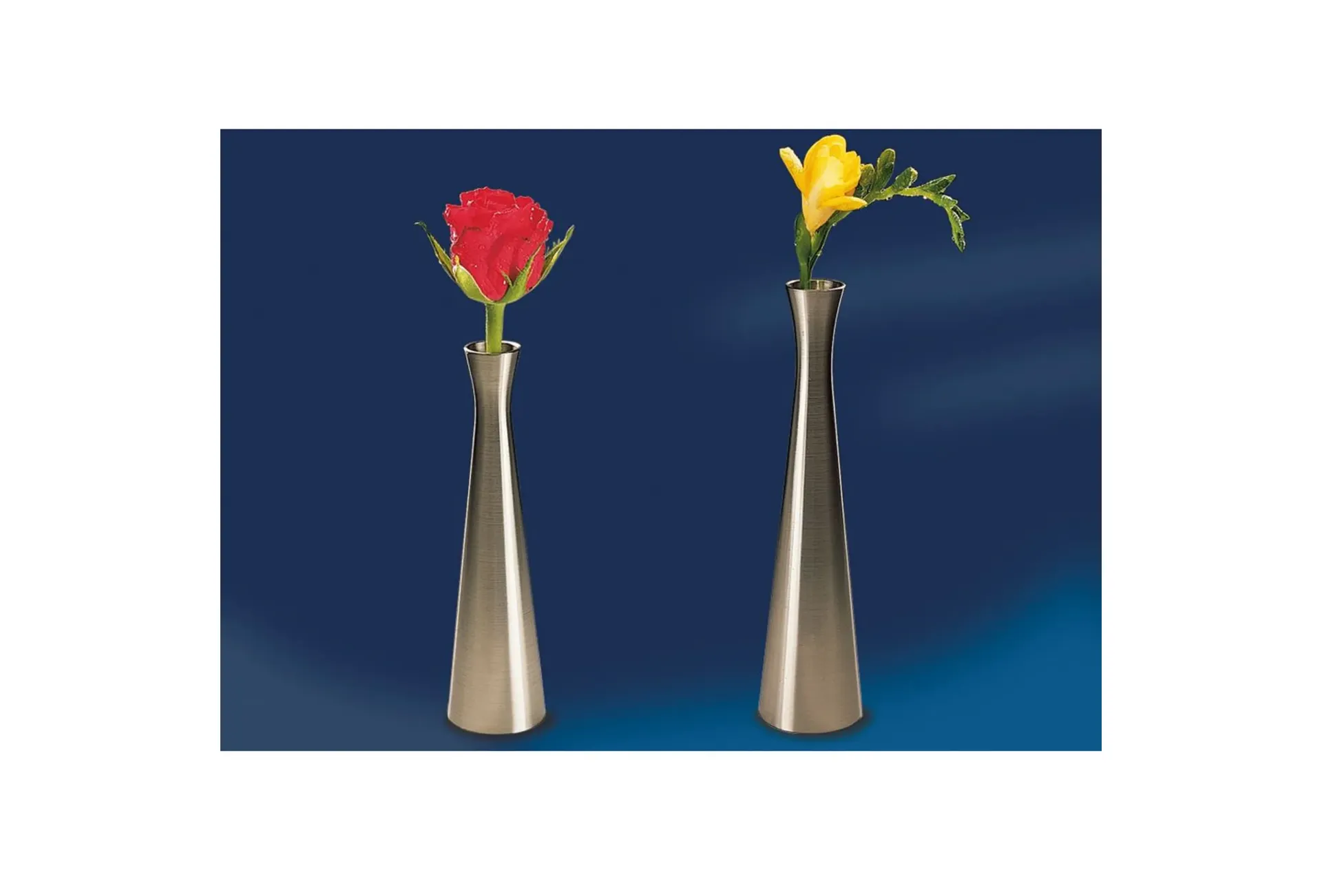 [APS-4015] Vase APS im Edelstahl-Look