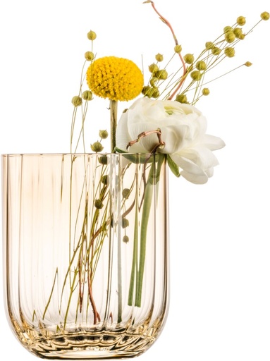 [SZW-123044] Vase / Windlichter DIALOGUE H:12,4cm Zwiesel Glas (taupe)