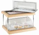 Vitrine APS 'Doppeldecker', rund