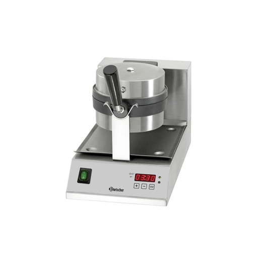 [BAR-370164] Waffeleisen "Deluxe", rund Bartscher