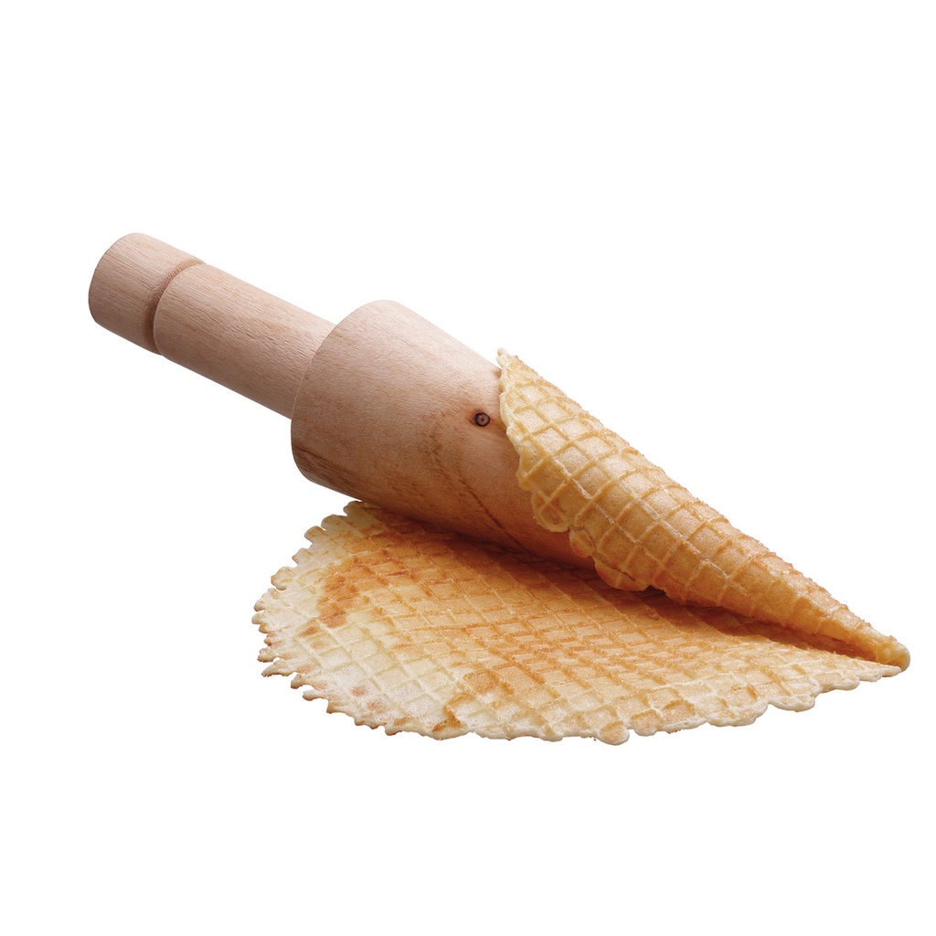 Waffelhörnchenformer für Waffeleisen Bartscher