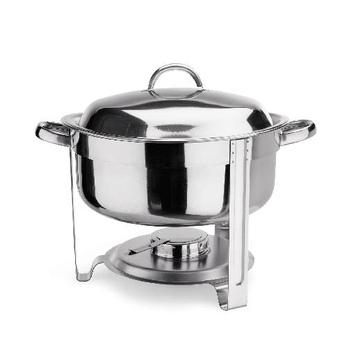 [WAS-1460750] Suppen Chafing Dish WAS Germany 7,5 Ltr. aus Chromnickelstahl