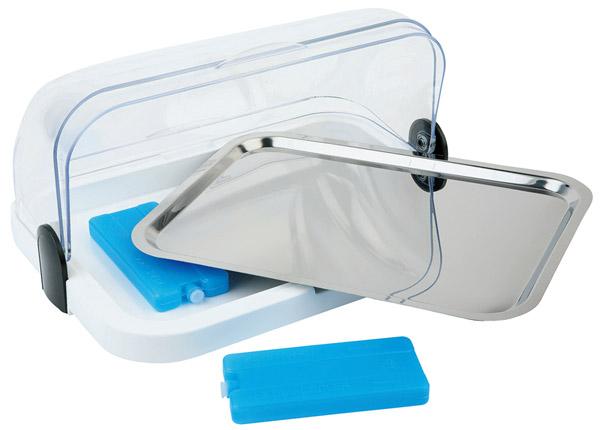Buffetvitrine APS mit Rolltophaube