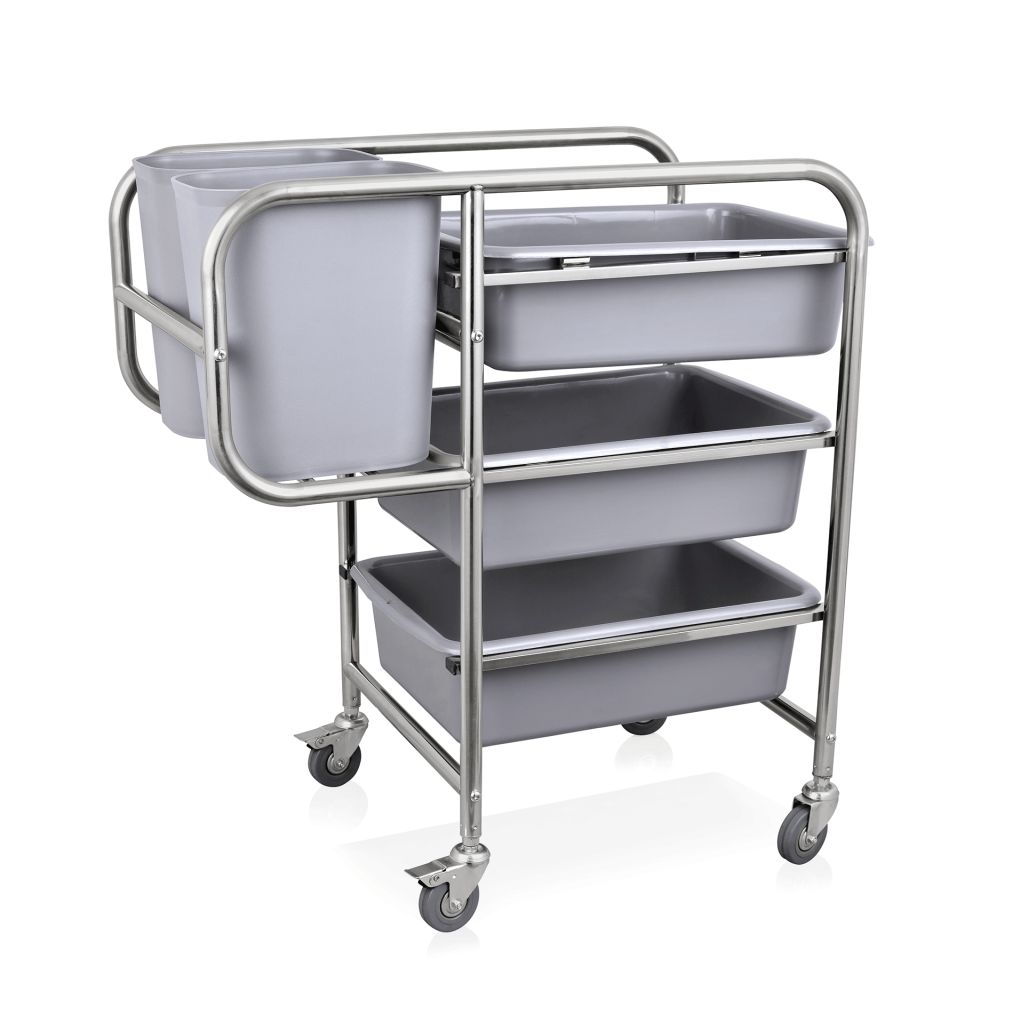 Geschirrabräumwagen 80 X 44 X 93 cm