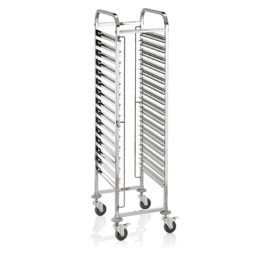 EN Regalwagen für 15 bis 30 Euronorm Tabletts