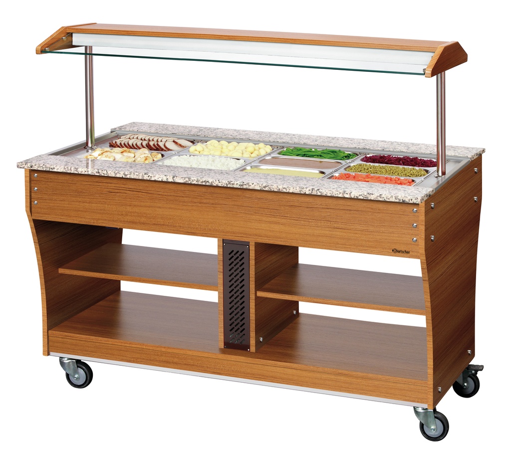 Buffetwagen, warm Bartscher