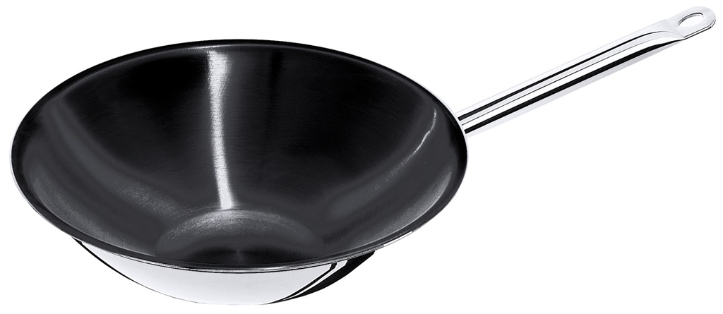 Wok Contacto Antihaft ∅ 36cm mit abgeflachtem Boden