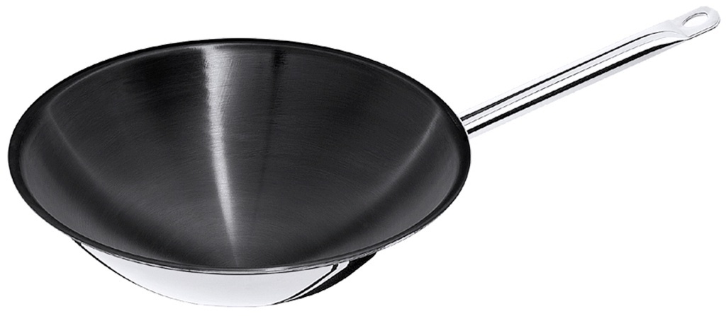 Wok Contacto Antihaft ∅ 36cm mit rundem Boden