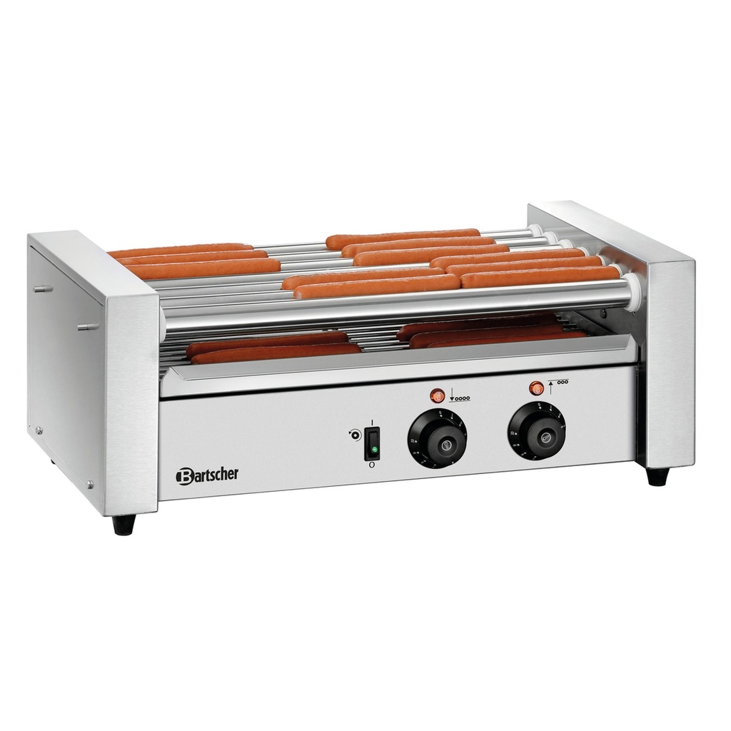 Würstchen-Rollergrill, 7 Rollen Bartscher