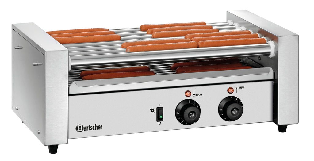 Würstchen-Rollergrill, 7 Rollen Bartscher