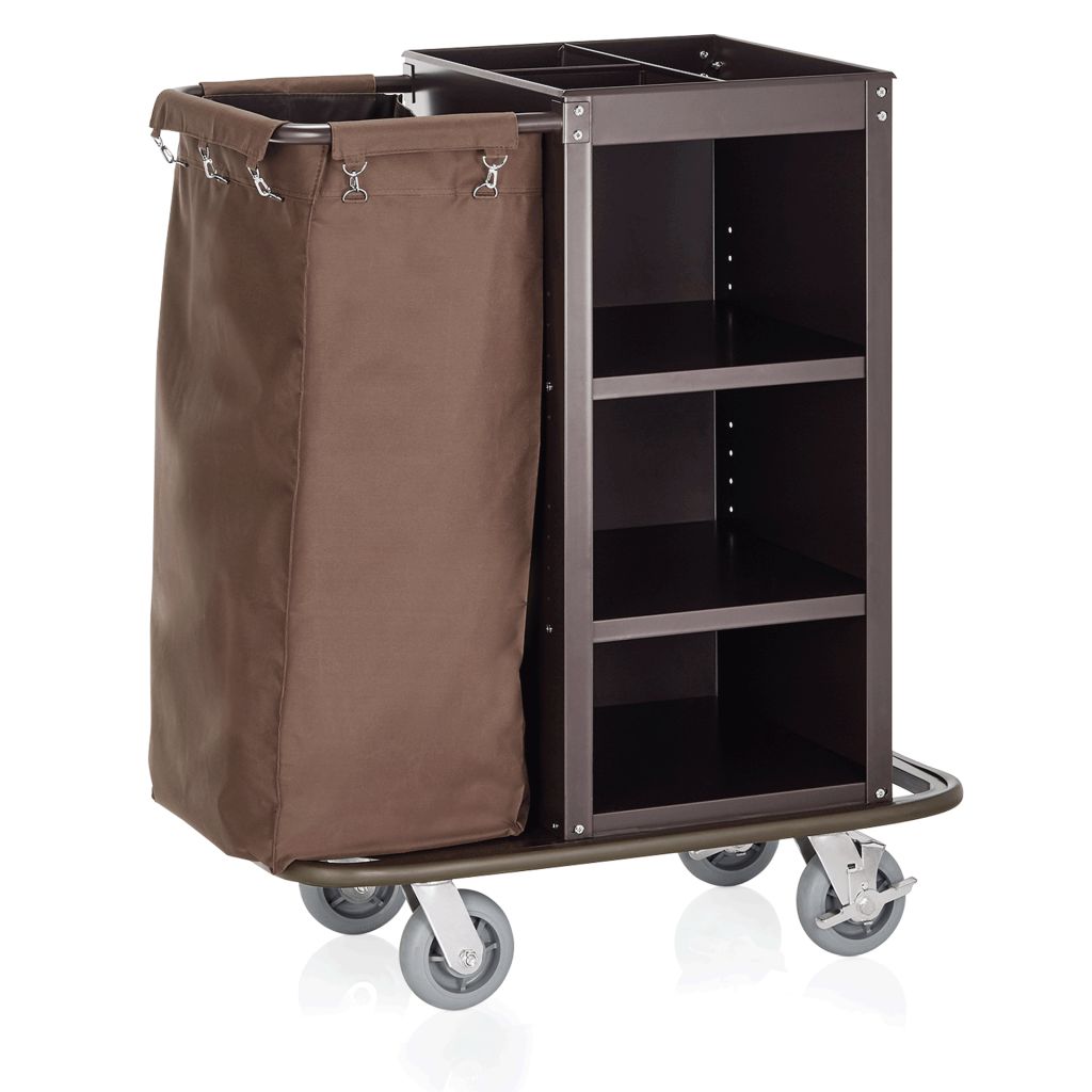 Zimmerservicewagen WAS Germany 95x 57x 114cm mit 1 Wäschesack 