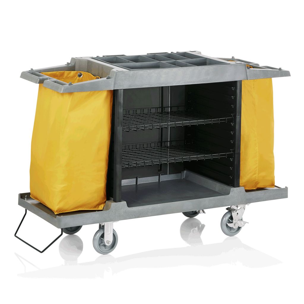 Zimmerservicewagen WAS Germany 150x 54x 100cm mit 2 Wäschesäcken