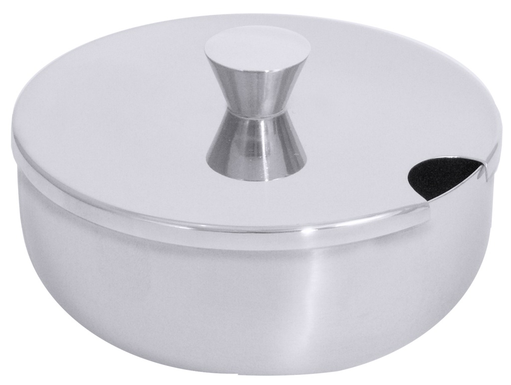 Zuckerdose 0,25 l aus Edelstahl 18/10, hochglänzend
