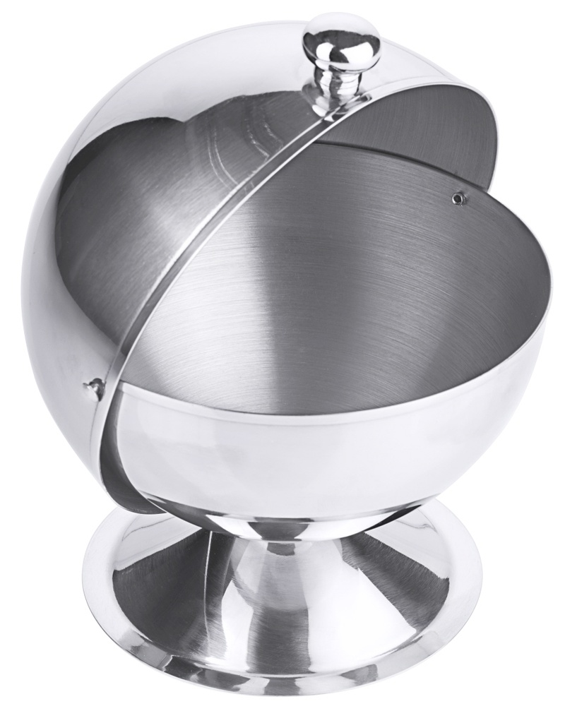 Zucker- und Snackkugel ∅ 13cm aus Edelstahl 18/10