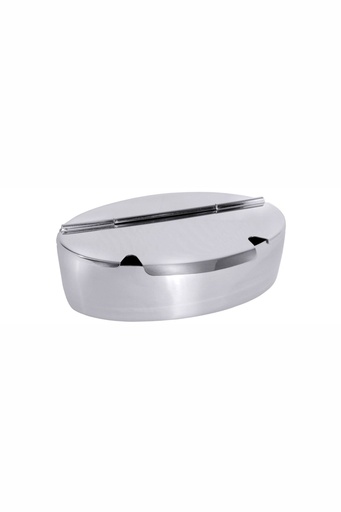 [CTO-2192/200] Zuckerdose Contacto oval 1,0 Liter aus Edelstahl