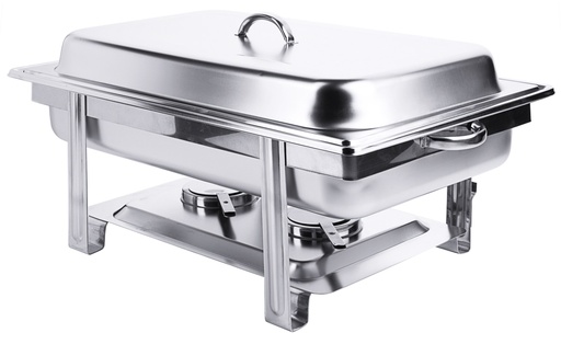 [CTO-7085/530] Chafing Dish Contacto GN 1/1 aus Edelstahl mit zwei Brennbehältern