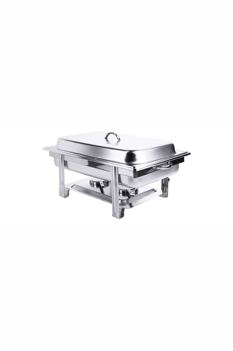 [CTO-7085/530] Chafing Dish Contacto GN 1/1 aus Edelstahl mit zwei Brennbehältern