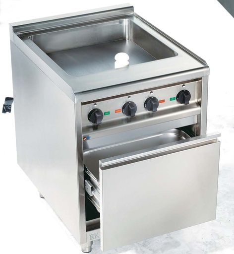 [EKU-750-AG-60] Allzweck-Grillpfanne TH75 EKU (25.0, 750-AG-60, 500x500x140mm, 600mm, 11kW)
