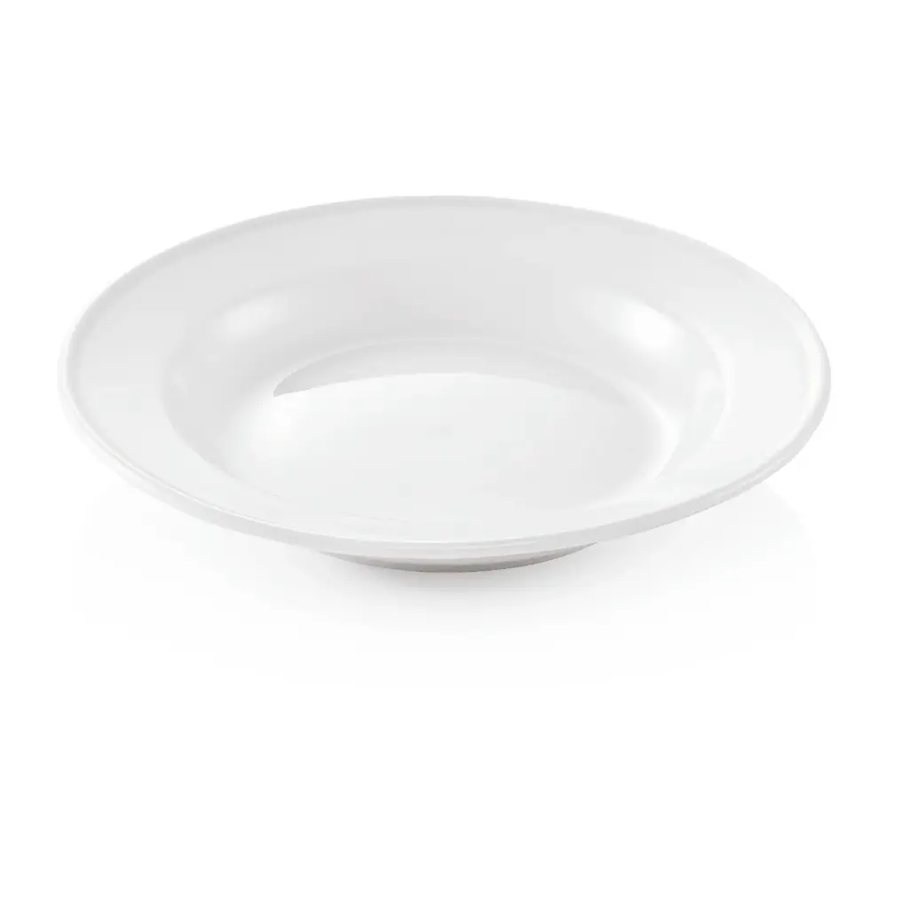 Teller tief Ø 23 cm mit Randverstärkung aus Porzellan