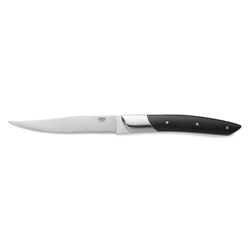 [WAS-6429000] Steakmesser CARLOS WAS Germany mit Sandel -/ Pakkaholzgriff (schwarz)