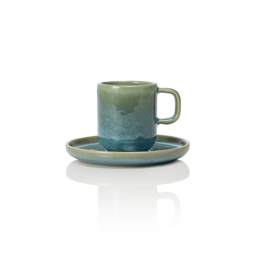 [WAS-452304009] Espresso- mit Untertasse ONE MYRTLE GREEN WAS Germany 90ml