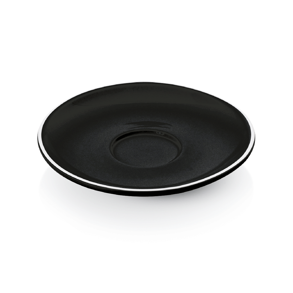 Espresso-Untertasse ITALIA BLACK Werner a Schulz 12,5cm