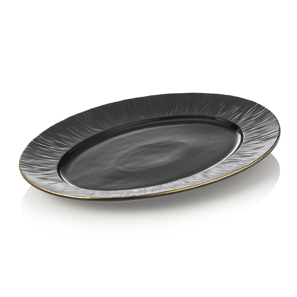 Platte MAYA KURO Werner a Schulz 33 x 24,5 cm