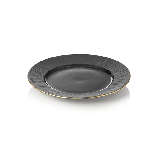 [WAS-4851022] Teller MAYA KURO flach WAS Germany 22 cm