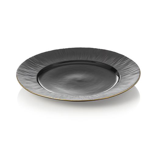 [WAS-4851027] Teller MAYA KURO flach WAS Germany 27 cm